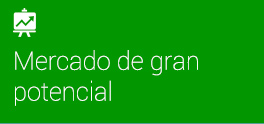 Mercado de gran potencial